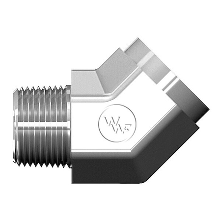 World Wide Fittings Male Pipe to Female Pipe 45 Deg. Street Elbow F3359X02X02